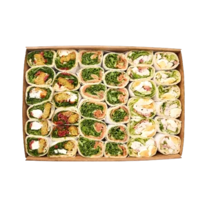 Gourmet Wrap Box, Seasonal fruit & Slice
