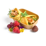 Low Carb – Omelette Chicken Wrap Box, Bliss Ball & Seasonal Fruit